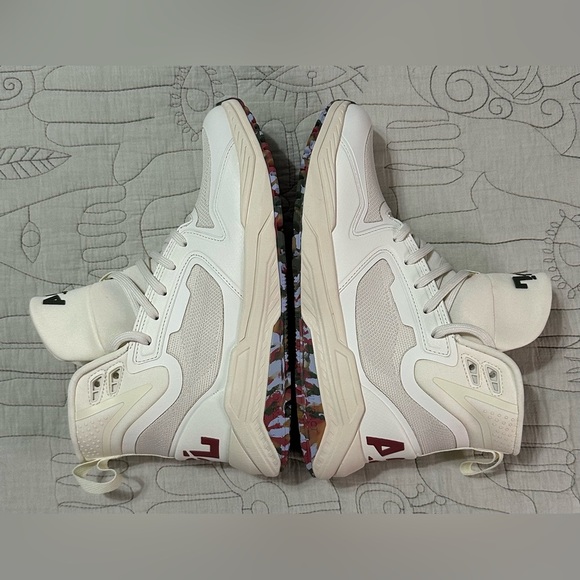 NIB APL TechLoom Defender High-top Hiking Sneakers Sz 8 Pristine Off-white Cream - Picture 4 of 10